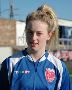 Goalscorer Lindsey Dunbar